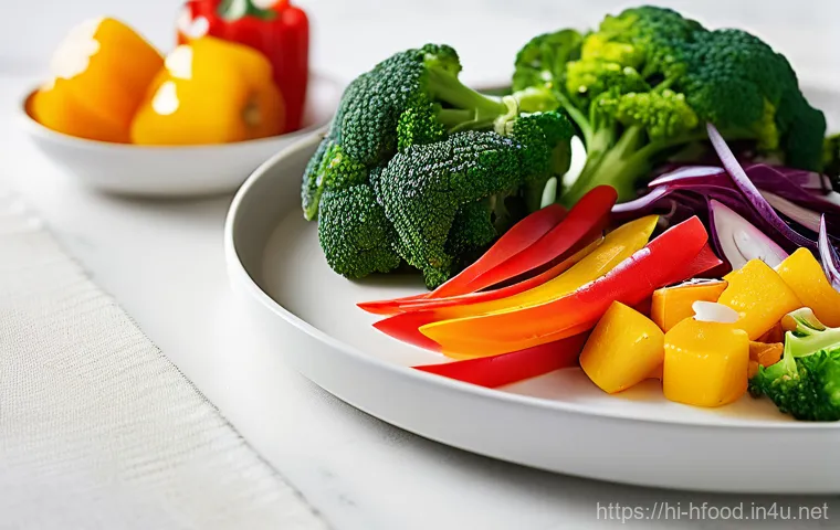 비타민C가 풍부한 음식 베스트 - **Prompt:** A cheerful young woman, aged around 25-30, in a bright, sunlit kitchen. She is holding a...